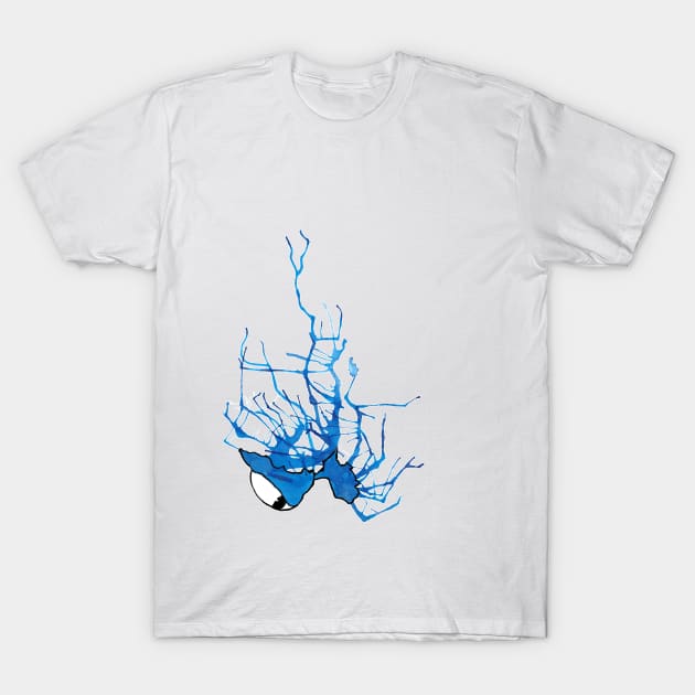 Ink Dragon T-Shirt by qzizdesigns